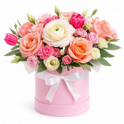 Цветы в коробке «Шум леса»